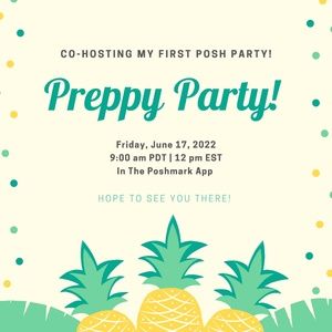 Co-Hosting My First Posh Party! | June 17  | Preppy Party